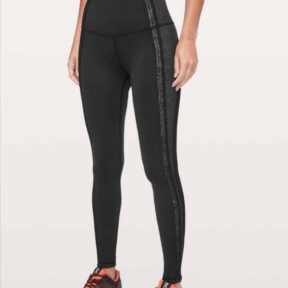 Lululemon Power Lines Leggings Black